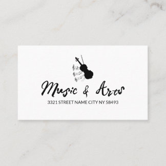 Visitekaartje Music Studio Instructor