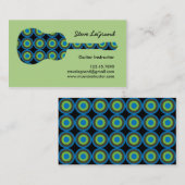 Visitekaartje Muziek of Guitar Instructor (Voorkant / Achterkant)