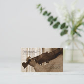 Visitekaartje Muziekleraar (Staand voorkant)