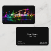 Visitekaartje Muzieklessen (Voorkant / Achterkant)