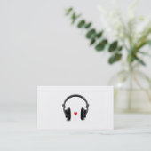 Visitekaartje Muziekwinkel (Staand voorkant)