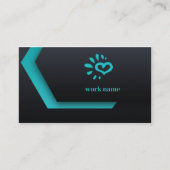 visitekaartje na effecten sjabloon (Voorkant)