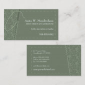 Visitekaartje naaigarens (Voorkant / Achterkant)