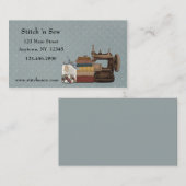 Visitekaartje naaigartels (Voorkant / Achterkant)