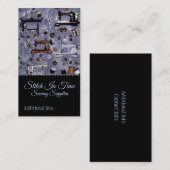 Visitekaartje  naaimachines (Voorkant / Achterkant)