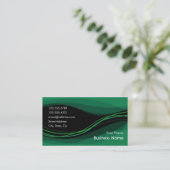 Visitekaartje (nachtgroen) (Staand voorkant)