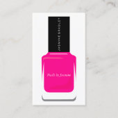 visitekaartje - Nail Pools warmroze (Voorkant)