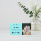 visitekaartje - Nail-technicus (Staand voorkant)