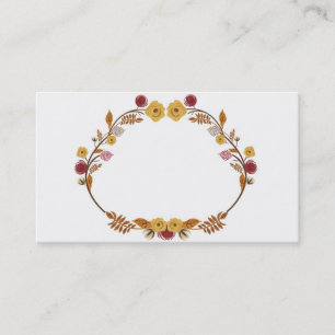 Visitekaartje najaar