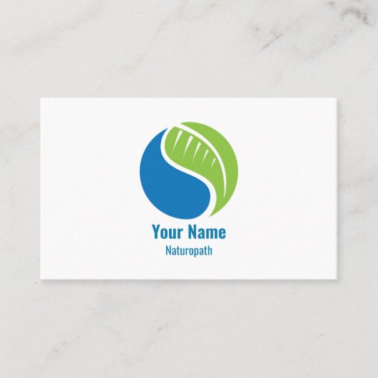  visitekaartje naturopath (Voorkant)