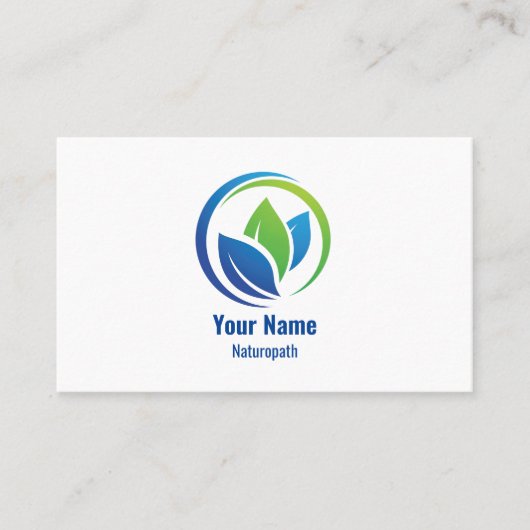  visitekaartje naturopath (Voorkant)