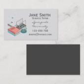 Visitekaartje natuurwetenschappen (Voorkant / Achterkant)