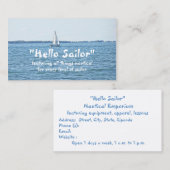  Visitekaartje, NAUTISCH THEMA Visitekaartje (Voorkant / Achterkant)