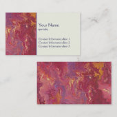 visitekaartje - Nebula (Voorkant / Achterkant)