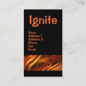 Visitekaartje negeren (Achterkant)