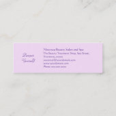 visitekaartje nieuw - salon spa (Achterkant)