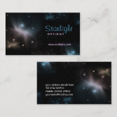 Visitekaartje Night Sky (Voorkant / Achterkant)