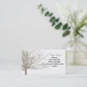 Visitekaartje Nostalgia Tree (Staand voorkant)