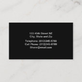 Visitekaartje oliepompeenheid (Achterkant)