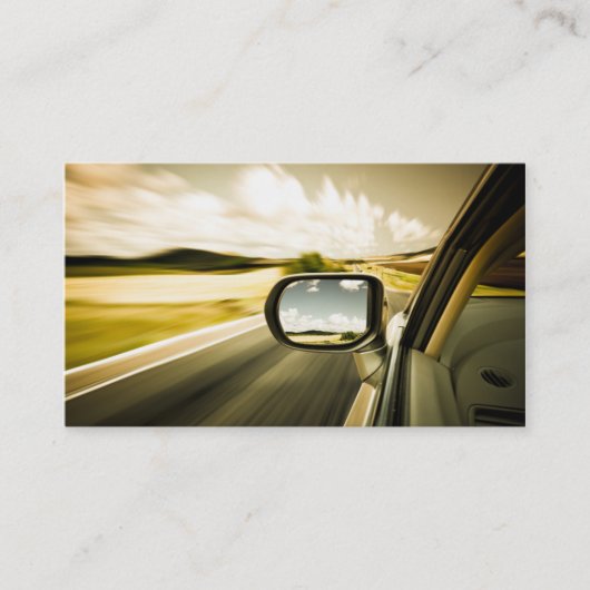 visitekaartje om te rijden (Voorkant)