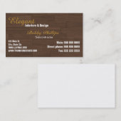 Visitekaartje onderaannemer (Voorkant / Achterkant)