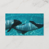 Visitekaartje onderwaterwalvis (Achterkant)