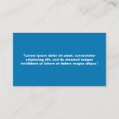 Visitekaartje onderwijs (Achterkant)