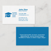 Visitekaartje onderwijs (Voorkant / Achterkant)