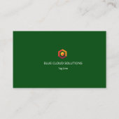 Visitekaartje online (Achterkant)