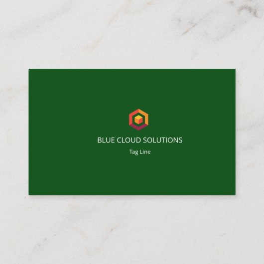 Visitekaartje online (Achterkant)