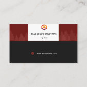 Visitekaartje online contactkaartje (Achterkant)