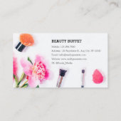 Visitekaartje: Online schoonheidsproduct Visitekaartje (Achterkant)