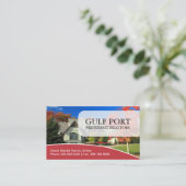 Visitekaartje onroerend goed (Staand voorkant)