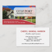 Visitekaartje onroerend goed (Voorkant / Achterkant)