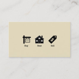 Visitekaartje onroerend goed