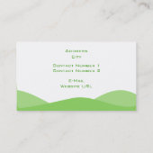 Visitekaartje onroerend goed (Achterkant)