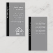 Visitekaartje onroerend goed (Voorkant / Achterkant)