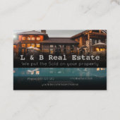 Visitekaartje onroerend goed (Achterkant)