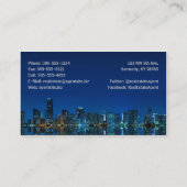 Visitekaartje onroerend goed (Achterkant)