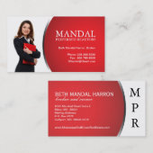 Visitekaartje onroerend goed (Voorkant / Achterkant)