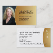 Visitekaartje onroerend goed (Voorkant / Achterkant)