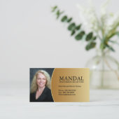 Visitekaartje onroerend goed (Staand voorkant)