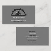 Visitekaartje onroerend goed (Voorkant / Achterkant)