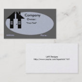 visitekaartje - onroerend goed (Voorkant / Achterkant)