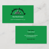 Visitekaartje onroerend goed (Voorkant / Achterkant)