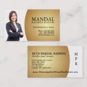 Visitekaartje onroerend goed (Voorkant / Achterkant)