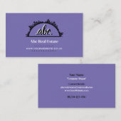 Visitekaartje onroerend goed (Voorkant / Achterkant)