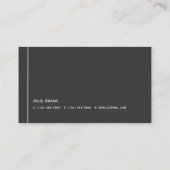 Visitekaartje onroerend goed (Achterkant)