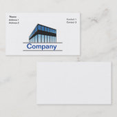 Visitekaartje onroerend goed (Voorkant / Achterkant)