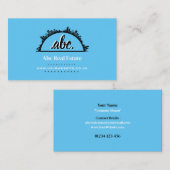 Visitekaartje onroerend goed (Voorkant / Achterkant)